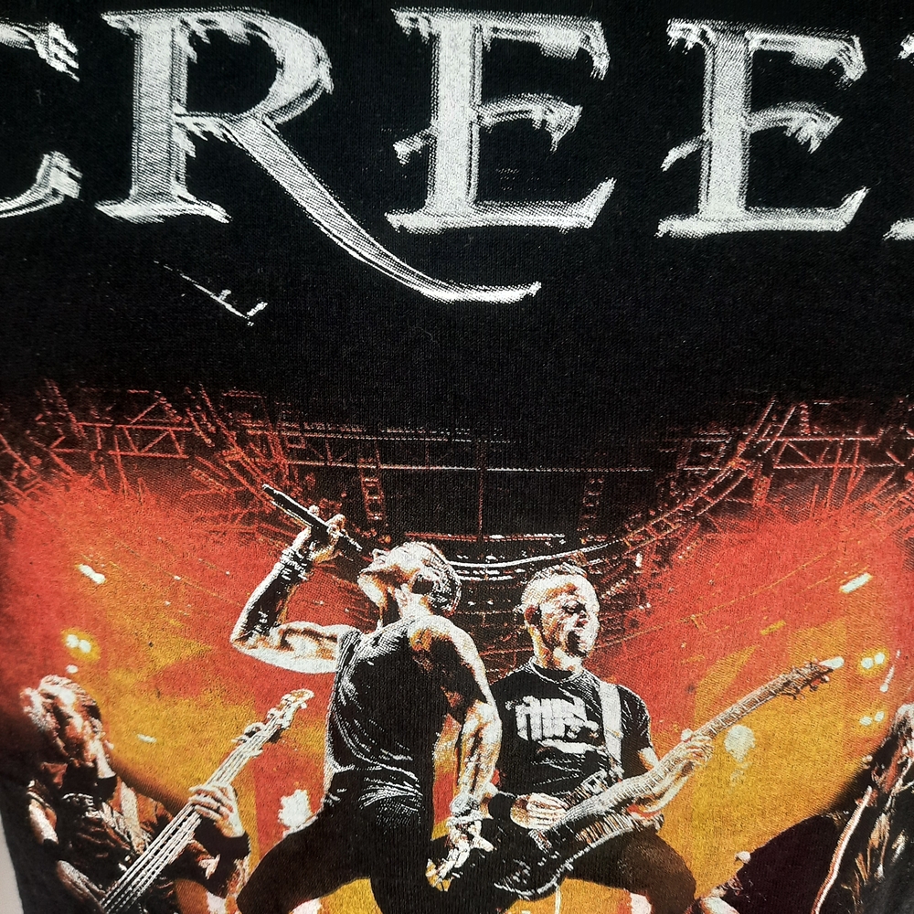 2025 Creed Return Of The Summer Of 99 Tour T-Shirt Men's L North American Tour - Picture 3 of 8